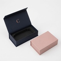 Boîte cadeau en carton magnétique avec logo personnalisé de couleur luxueuse, boîtes d'emballage rigides recyclables avec couvercle magnétique et gaufrage