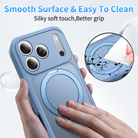 Coque de téléphone magnétique antichoc pour iPhone 17 18 Pro Max avec support rotatif à 360° et accessoires de protection pour téléphone portable – Vente en gros