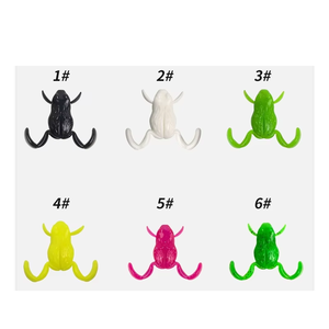 35mm 43mm <span class=keywords><strong>rana</strong></span> esca pesca esche morbide 6 colori bionico flottante Kicking <span class=keywords><strong>rana</strong></span> esche per la pesca d'acqua dolce carpa - Product Image 1