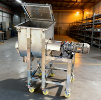 Mélangeur horizontal industriel compact pour poudres et granulés – Équipement de mélange horizontal – Machine mélangeuse horizontale