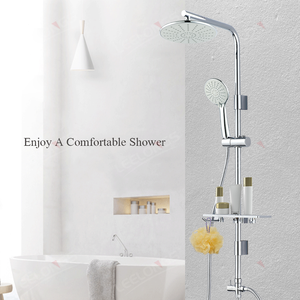 ฝักบัวอาบน้ำแบบเลื่อนบาร์ห้องน้ำชุดฝักบัวทำจากสแตนเลส - Product Image 2