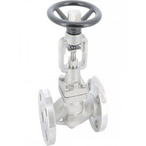 Brida de Acero Inoxidable de Calidad Premium con Extremo de Globo, Control Manual para Altas Temperaturas, Personalizada OEM ODM para la Industria del Petróleo y Gas - Product Image 1