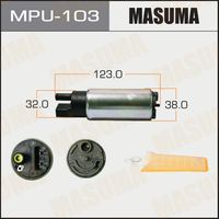 Pompe à carburant MASUMA MPU-103 de qualité supérieure, transfert de carburant efficace, longue durée de vie, 1JZGE JZX90 23221-46070