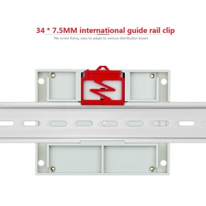 Controlador remoto <span class=keywords><strong>RF</strong></span> de retardo de 2 canales, conjunto de interruptor de límite, transmisor y receptor para control industrial, 433Mhz/315Mhz DC12-48V - Product Image 4