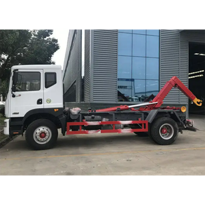 Camion à benne basculante de haute qualité de 10 à 15 tonnes, camion de transfert de conteneurs à déchets mobiles, camions de collecte des ordures - Product Image 4
