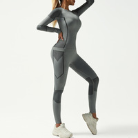 Conjunto Térmico Premium para Mujer, Sin Costuras, para Invierno y Esquí, Camiseta de Manga Larga y Leggings de Alta Elasticidad para Deportes al Aire Libre 2026