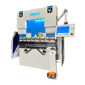 Máquina dobladora de placas hidráulicas, controlador de freno de prensa servo CNC de 4 ejes, 3200mm, a la venta