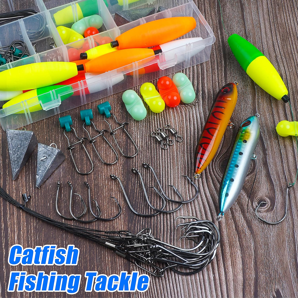 cat fishing accessories & Parts-09-American Swivel with Coast Lock and flatheads Best Rigs for Catfish Fishing