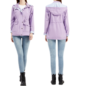Venta al por mayor nuevo Otoño e Invierno sombrero desmontable gabardina transfronteriza de talla grande abrigo de mujer - Product Image 2
