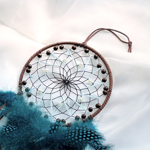 <span class=keywords><strong>Atrapasueños</strong></span> de Estilo Bohemio con Encaje de Plumas <span class=keywords><strong>Grandes</strong></span> y Borlas de Macramé, <span class=keywords><strong>Atrapasueños</strong></span> Colgantes <span class=keywords><strong>para</strong></span> Decoración del Hogar - Product Image 4