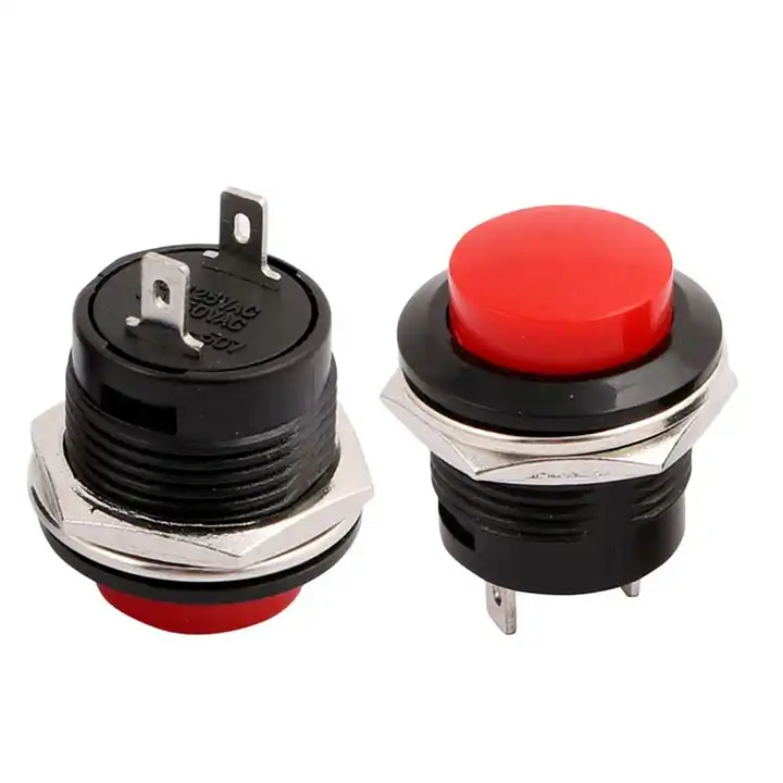 R13-507 16mm Momentary Off-(on) Starter Horn Push Button Switch - Buy Push  Buttton Switch,Momentary Led Push Button Switch,Remote Push Button Switch  