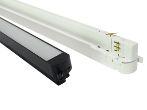 Lámpara Lineal Moderna LED ShineLong, Color Blanco/Negro, Acero Inoxidable, 4 Temperaturas de Color, 10w 20w 30w 40w, Ra80, Montaje en Superficie - Product Image 5