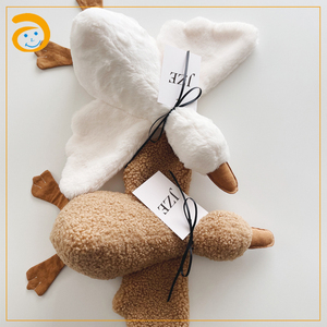 Juguete de Peluche Multicolor Ultra Suave para Bebés, Ropa de Cama Infantil, Juguetes de Peluche de Ganso, Muñeca Reborn y Manta de Peluche al por Mayor para OEM - Product Image 5