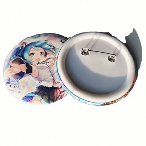 High Quality Custom <b>Star</b> Heart Tinplate Badges Promotional Round Metal Pin Badge with Safety Pin Attachment - Product Image 1