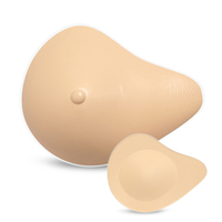 Prothèse mammaire réaliste en silicone sans huile, prothèse mammaire simple pour femmes post-mastectomie, survivantes du cancer
