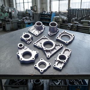 Componente de Aluminio Fundido a Presión con Superficie Granallada, Tamaño Personalizado - Product Image 2