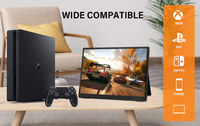 Moniteur portable IPS type-c multi-taille 10.5/13.3/15.6/18.5 pouces 65Hz Full HD avec haut-parleur intégré pour les jeux