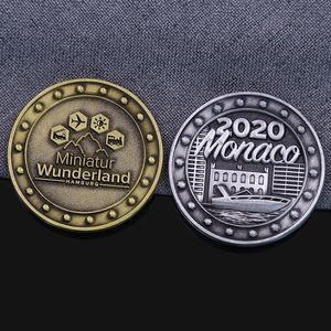 ของสะสมเหรียญที่ระลึกทำจากโลหะผสมสังกะสีเคลือบสีเงินทองสำริดทำจากโลหะเคลือบ3D - Product Image 2