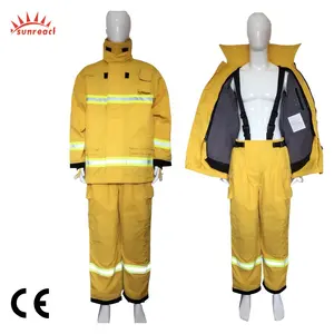 Costume de pompier certifié EN ISO avec veste et pantalon