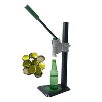 Capsuleuse manuelle de table pour bouteilles, machine à capsuler les capsules couronne, cadre de 46 cm, scelleuse de bouteilles en verre pour brassage artisanal de bière et de soda
