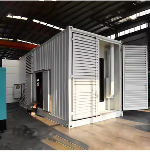Groupe électrogène diesel de type conteneur HONGHAO HK1200GF 1500KVA/1625KVA/1875KVA ATS 1800 tr/min Moteur Weichai Refroidi par eau 24V DC - Product Image 4