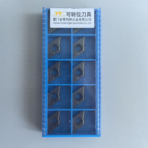 Insertos de Torneado Rómbicos de Carburo de Tungsteno DCMT11T304-GP GM3225 HRC40-60 para Corte de Acero y Hierro Fundido con Recubrimiento PVD en Tornos CNC - Product Image 6