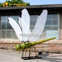 My Dino AI046, décoration de jardin extérieur, libellule animatronique de grande taille à vendre