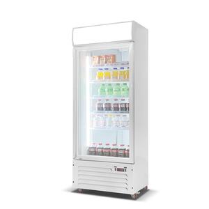 Réfrigérateur commercial vertical à porte vitrée simple, refroidissement par ventilateur, sans givre, pour boissons fraîches - Product Image 6