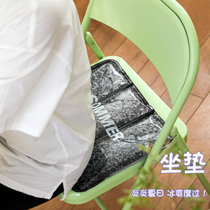 Cooling Gel Mat Rectangle Ice Crystals Filler Breathable Heatstroke Prevention Student Office Use - Product Image 2