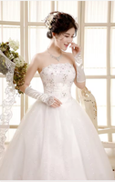 NDC10050 Nouvelle robe de mariée version coréenne, épaules dénudées, robe de mariée slim, grande taille, dentelle de mariée, bretelles
