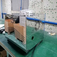Nouvelle condition 1000W Machine de trempe au chocolat 7L Distributeur Machine à maïs facile à utiliser pour le traitement des noix de fusion du chocolat