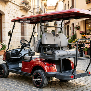 Voiturette de golf électrique haute performance 2+2 places avec sièges confortables pour clubs de golf et villages de vacances - Product Image 1
