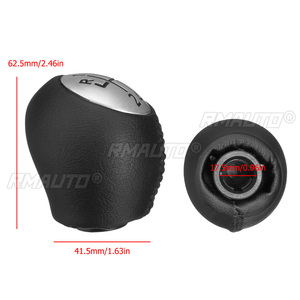 Palanca de Cambios Manual de 6 Velocidades, Pomo de Palanca de Cambios de Cuero PU para Renault Megane Clio Laguna Scenic para Vauxhall/Opel - Product Image 6