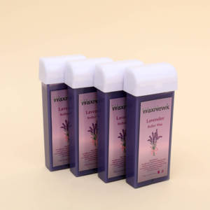 WaxNewK vente en gros <span class=keywords><strong>pas</strong></span> <span class=keywords><strong>cher</strong></span> échantillon 100g lavande violet film chaud épilation rouleau <span class=keywords><strong>cire</strong></span> pour épilation rouleau sur <span class=keywords><strong>cire</strong></span> - Product Image 4