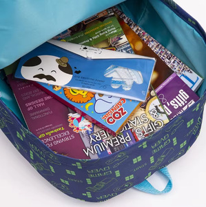 Nueva mochila informal con estampado de tela Oxford, capacidad conveniente, resistente al agua, antirrobo, con cremallera de poliéster para estudiantes - Product Image 6