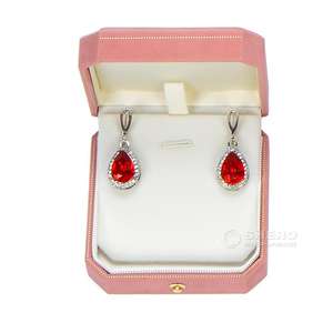 กล่องกำมะหยี่ใส่เครื่องประดับแบบกำหนดเอง สไตล์โมเดิร์น สำหรับใส่แหวน จี้ สร้อยคอ เหมาะสำหรับเป็นของขวัญ - Product Image 6