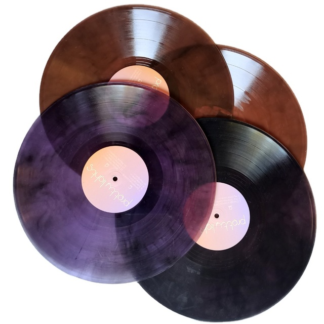 Custom Vinyl Record Pressing 7" 10" 12" 33 1/3/45 RPM Splatter Colors China Manufacturer
