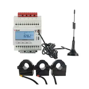 Medidor de energía WIFI con 100A CTs Medidor de vatios trifásico para sistema de monitoreo de energía Medidor de potencia digital