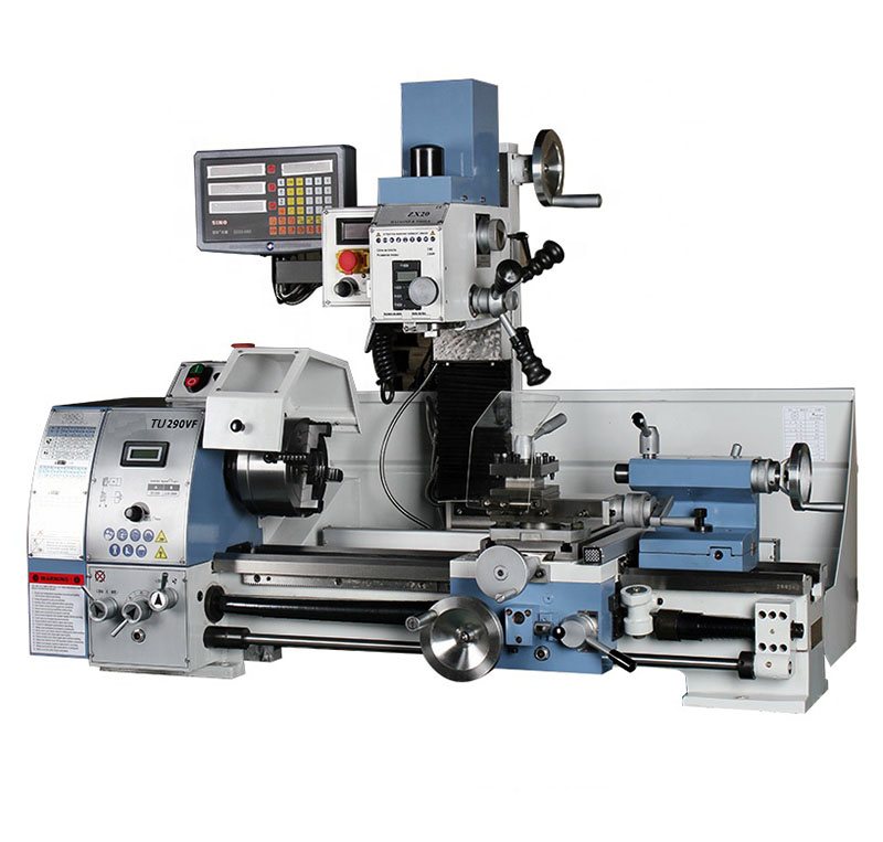 TU290VF Spindle Bore 38mm lathe milling machine combo JYP290VF