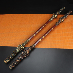 Mito nero di 80cm/31.5 ": Wukong Jin Gu Bang PU forma oggetti di scena Cosplay di due dimensioni disponibili - Product Image 5