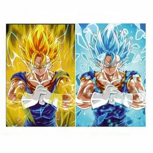 Wholesale 3d Flip Lenticular Anime Poster Printing Anime Poster With 3d Flip Effect Home Decor Poster Picture 3d Printing