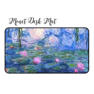 Kustom meja Pad Premium karet pelindung meja tikar besar Mouse Pad menulis meja tahan air penutup penata