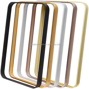 התאמה אישית a4 16k 8k a3 פוסטר מסגרת תמונה הצמד מוברש מסגרות אלומיניום anodized - Product Image 1