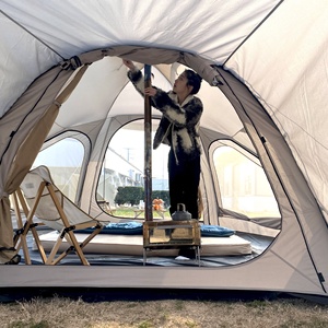 Tienda de campaña geodésica para <span class=keywords><strong>8</strong></span> personas, carpa con domo impermeable, para acampar, al por mayor - Product Image 5
