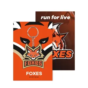 Llaveros promocionales personalizados de PVC 2D - Product Image 2