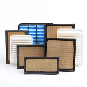 Grosir Filter udara mobil kustom untuk Toyota Honda Hyundai Nissan Volkswagen Mitsubishi Chrysler Suzuki Chevrolet Citroen