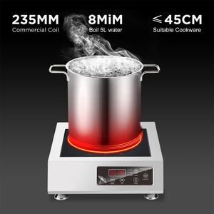 Table de cuisson à <span class=keywords><strong>induction</strong></span> multifonctionnelle commerciale et domestique 3500W 220V haute puissance avec certificat CE - Product Image 1