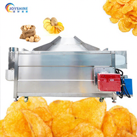 Friteuse industrielle automatique à agitation / Machine à frire les cacahuètes avec agitation