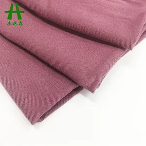 Mulin sen Textile Hot Sale Woven Plain Dyed 30s * 30s Viskose Stoff Rayon Twill