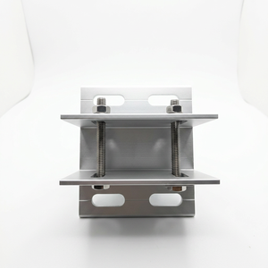 Adjustable Solar PV Base Support Kit Knurled <b>Clamping</b> Plates Stainless Hardware For Ground & Carport Solar Mounting <b>Frame</b> - Product Image 3